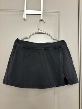 Women's Black Athletic Skort - Classic Active Skirt